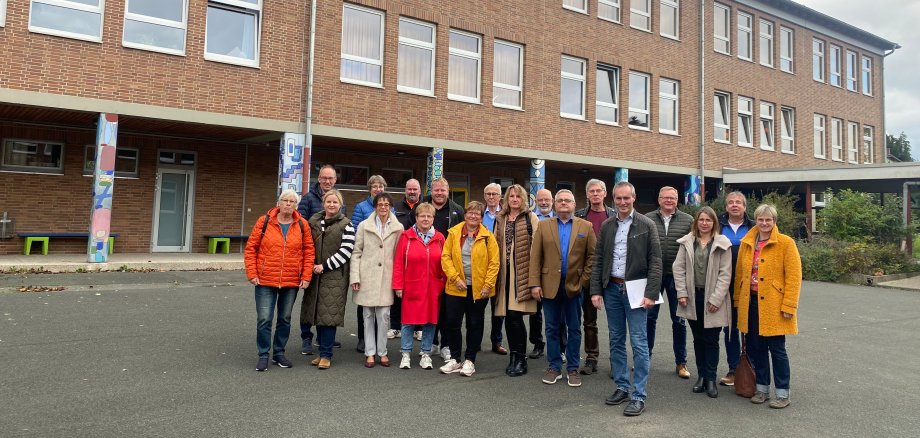 District Administrator Jürgen van der Horst welcomed the representatives of the UNESCO Geoparks and the certification body to the workshop during their visit to the local Geopark GrenzWelten.
